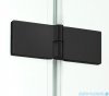 New Trendy New Renoma Black kabina kwadratowa 90x90x195cm przejrzyste lewa D-0203A/D-0111B